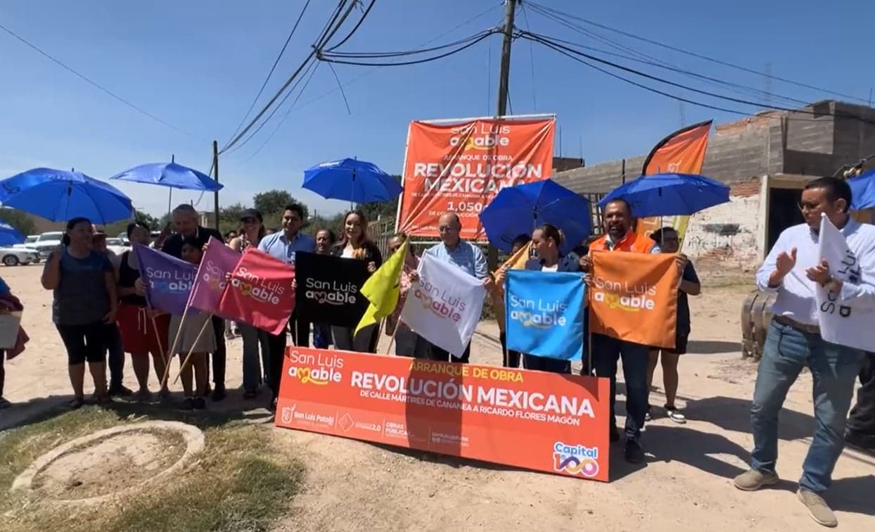 Arranca Galindo rehabilitación de la Calle Revolución Mexicana