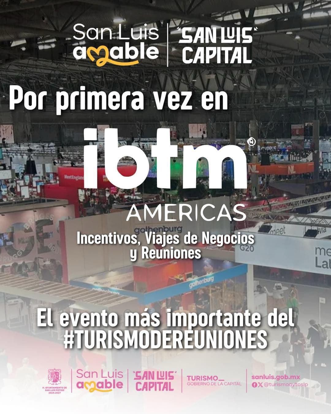 Participará la Capital en la IBTM Américas 2025