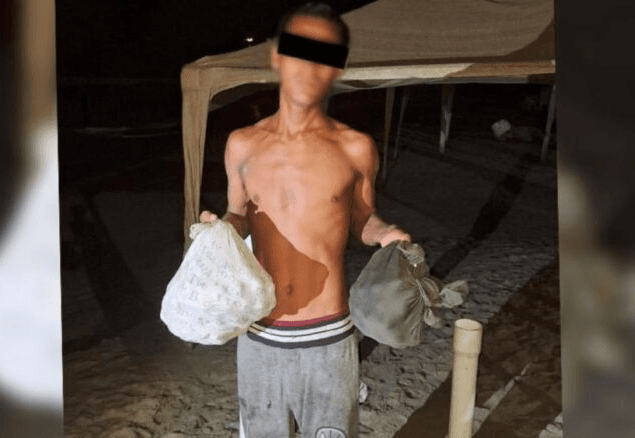 Detienen a hombre en posesión de 247 huevos de tortuga en Acapulco