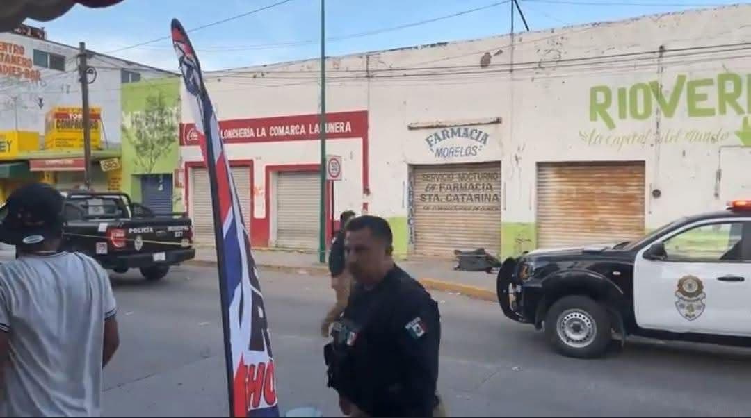 Ejecutan a hombre en el centro de Rioverde