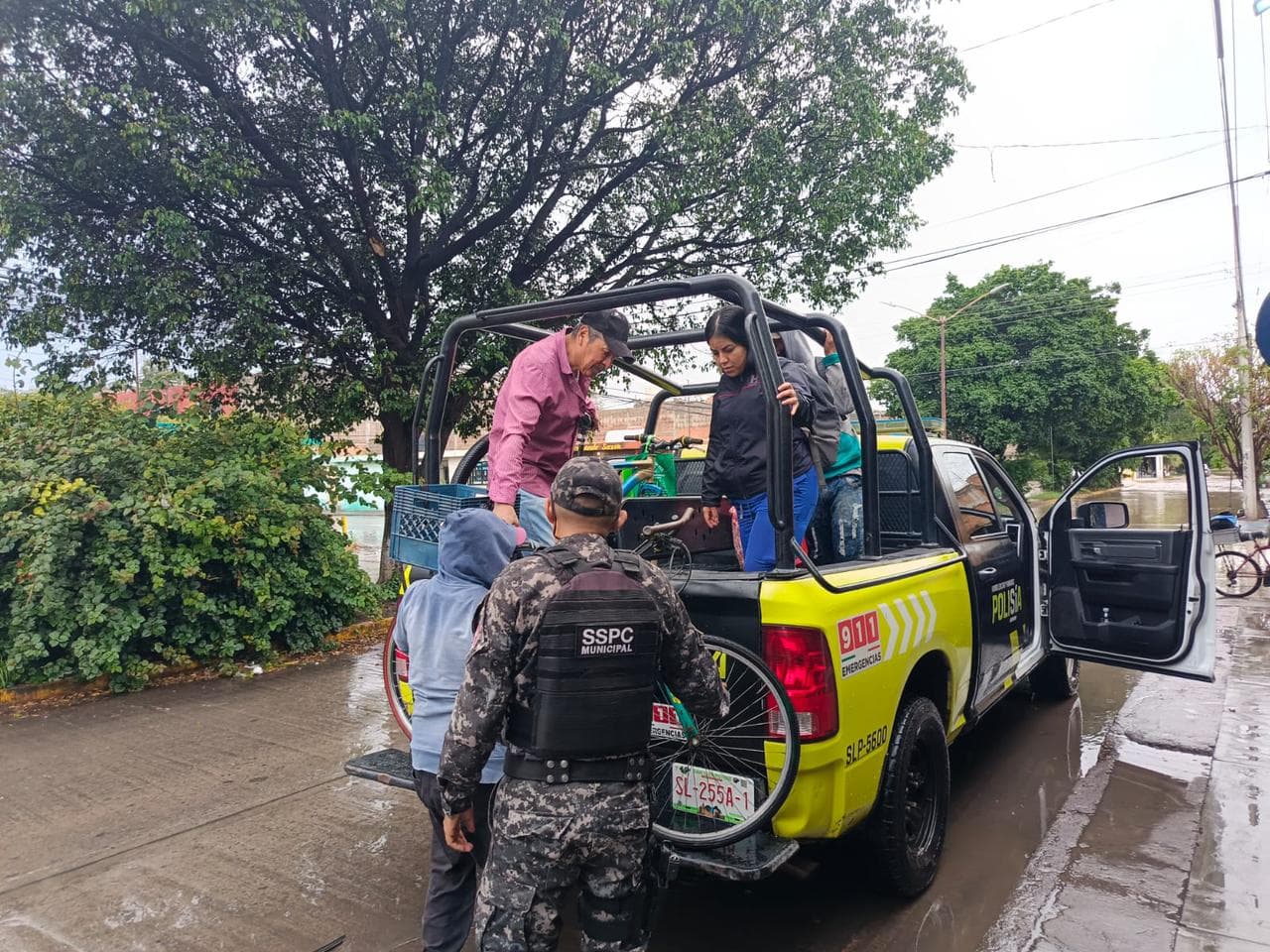 Despliega SSPC operativo ante lluvias registradas en la Capital