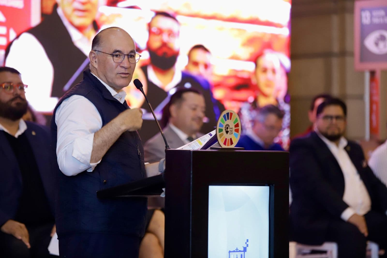 Clausura SLP primer evento por la sustentabilidad Town Hall COP