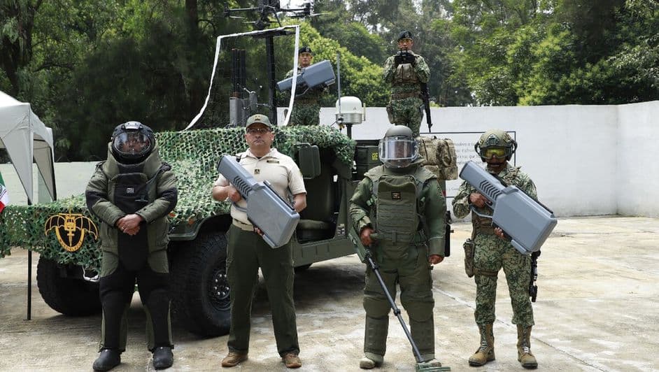 Alista Ejercito Mexicano grupo especial contra drones en Mundial 2026