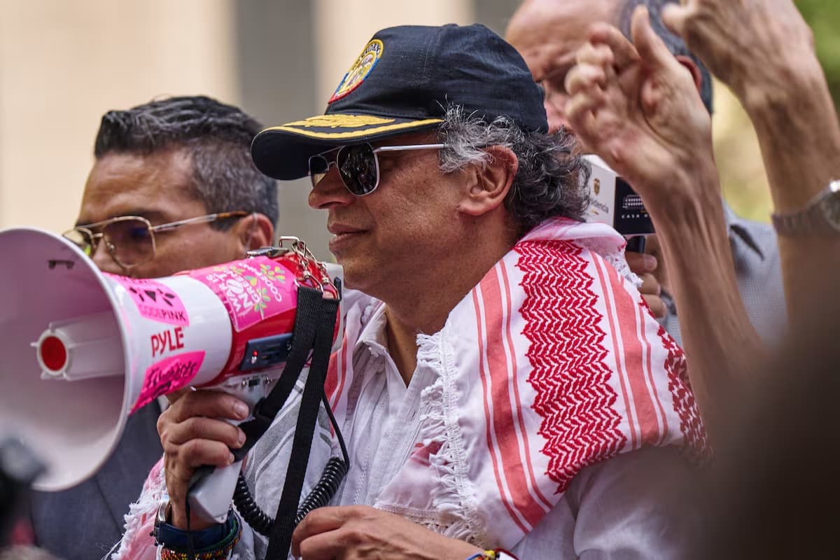 Cancelará EUA visa del presidente colombiano Gustavo Petro