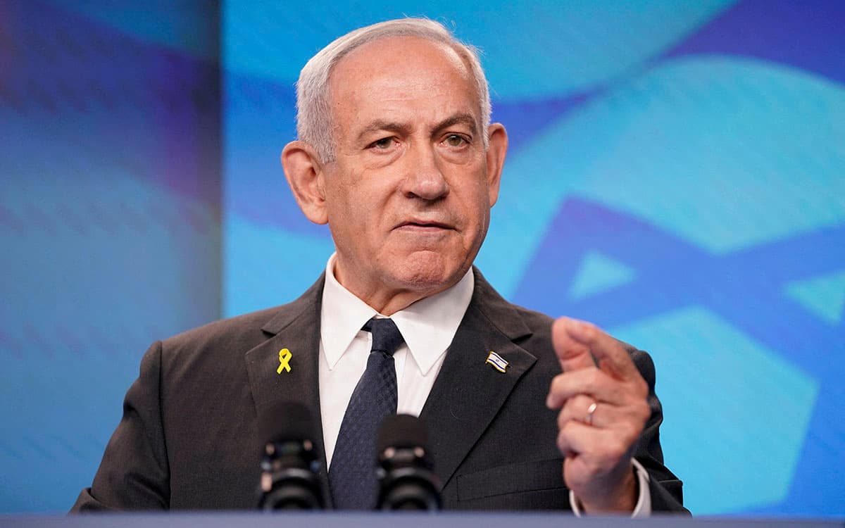 Advierte Netanyahu "No habrá estado palestino"