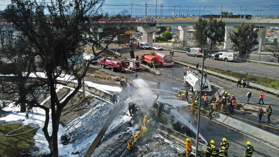 Dan de alta a 39 personas por accidente en Iztapalapa