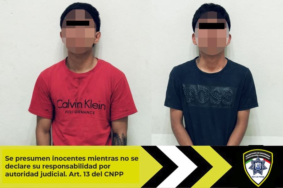 Entamban a par de jóvenes por darle un botellazo a Policía en la Wenceslao
