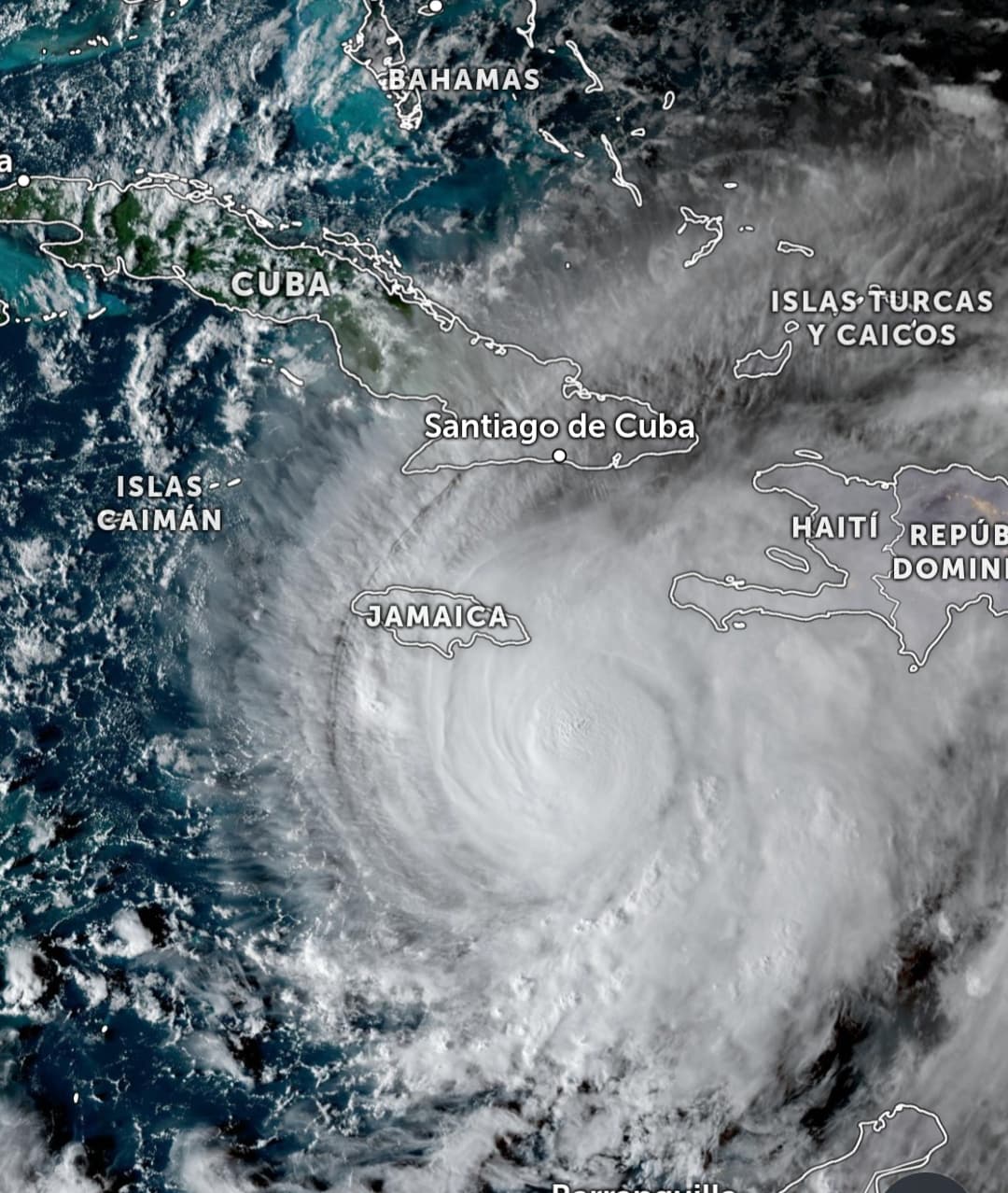 Huracán Melissa se intensifica a categoría 3 en el Caribe