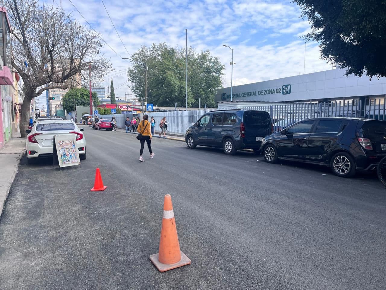 Concluye Ayuntamiento rehabilitación de calle Benigno Arriaga en solo 48 horas