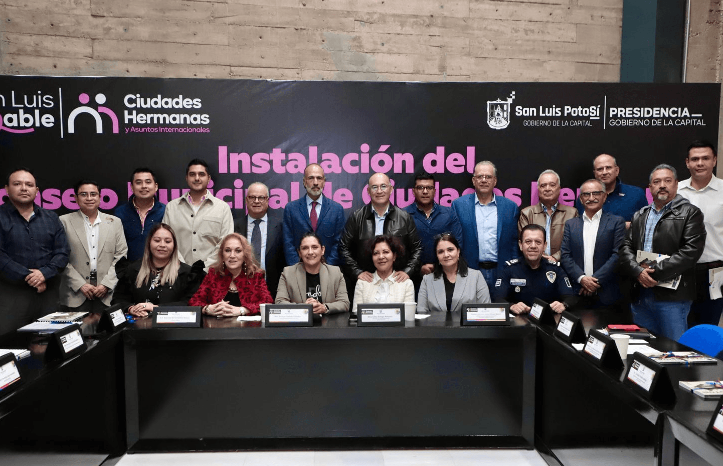 Instala San Luis Capital el Consejo de Ciudades Hermanas y Asuntos Internacionales