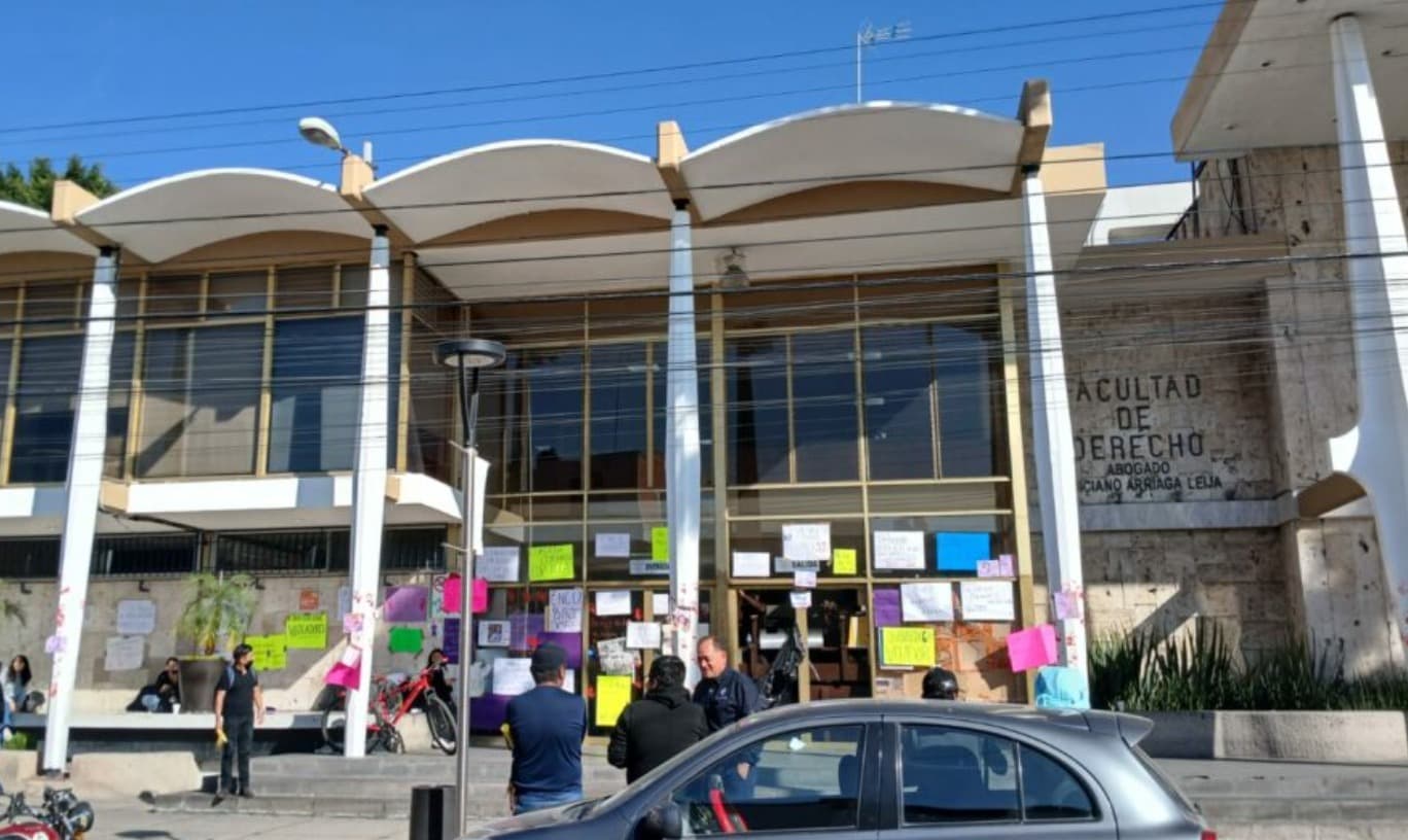 Regresará a clases Facultad de Derecho hasta próximo lunes