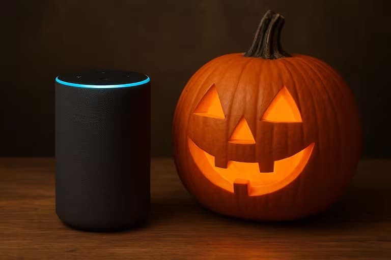 Activa asistente Alexa de Amazon modo especial de Halloween