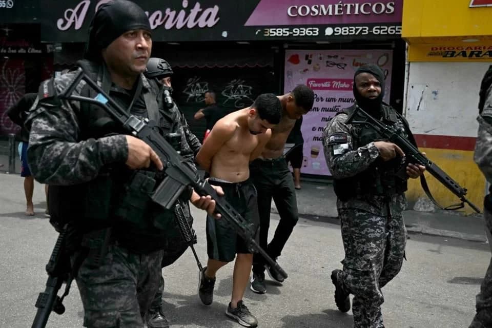 Operativo contra el narcotráfico en Río de Janeiro deja al menos 60 muertos y 81 detenidos