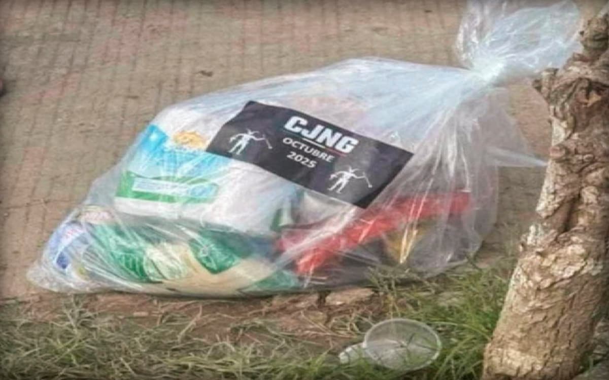 Confirman participación del CJNG en labores de asistencia humanitaria tras inundaciones