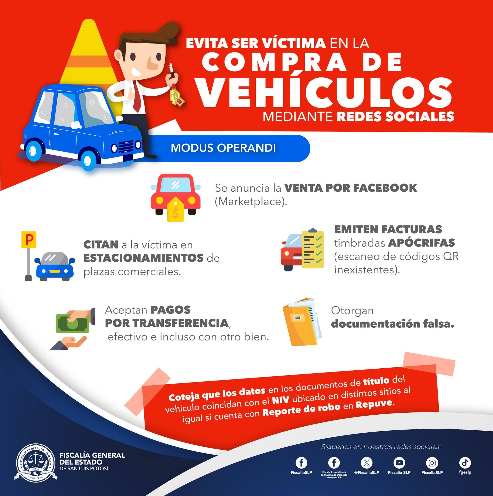 Aumentan las estafas en la compra de autos por redes sociales