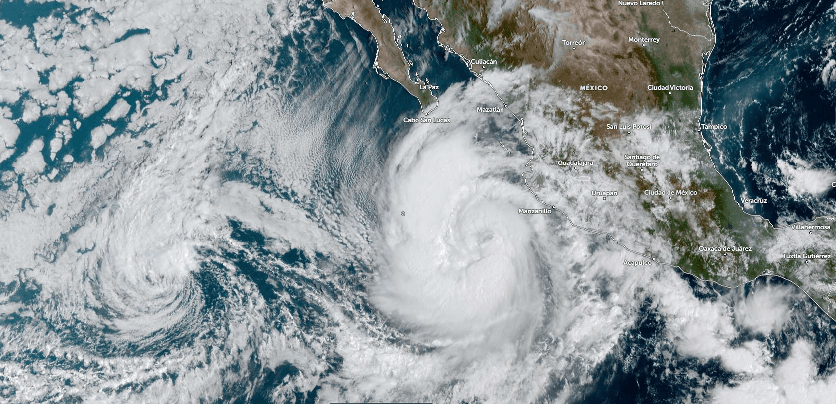 ¿Huracán Priscilla tocará el país? Éste será su recorrido.