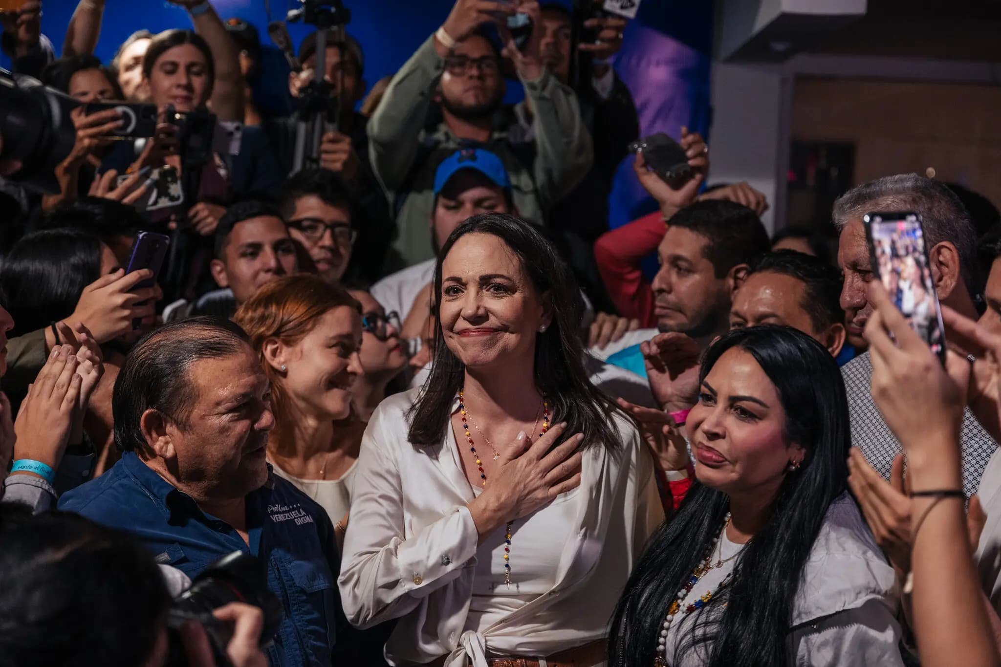 Galardonan a María Machado con el Premio Nobel de la Paz