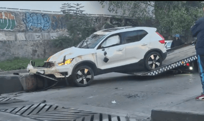Amanece San Luis con 3 accidentes viales en distintos puntos de la ciudad