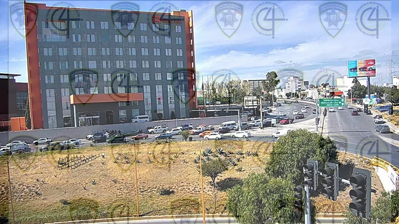 Realiza operativo GCE y SSPC para liberar circulación en Glorieta del Real Inn
