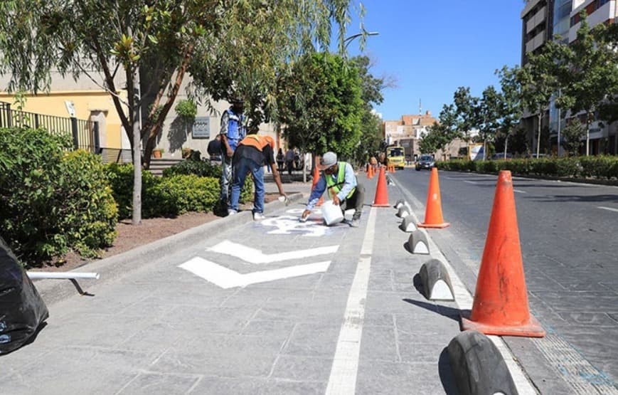Avanza Plan Maestro de Ciclovías en la capital potosina