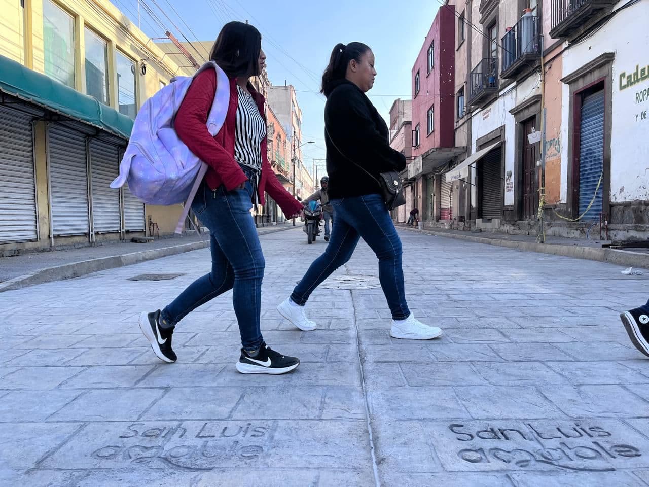 Abren a la circulacion peatonal la calle Julián de los Reyes
