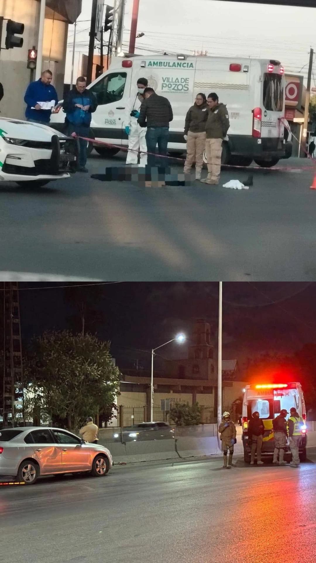 Sábado accidentado en SLP: dos personas fallecen en distintos hechos de tránsito