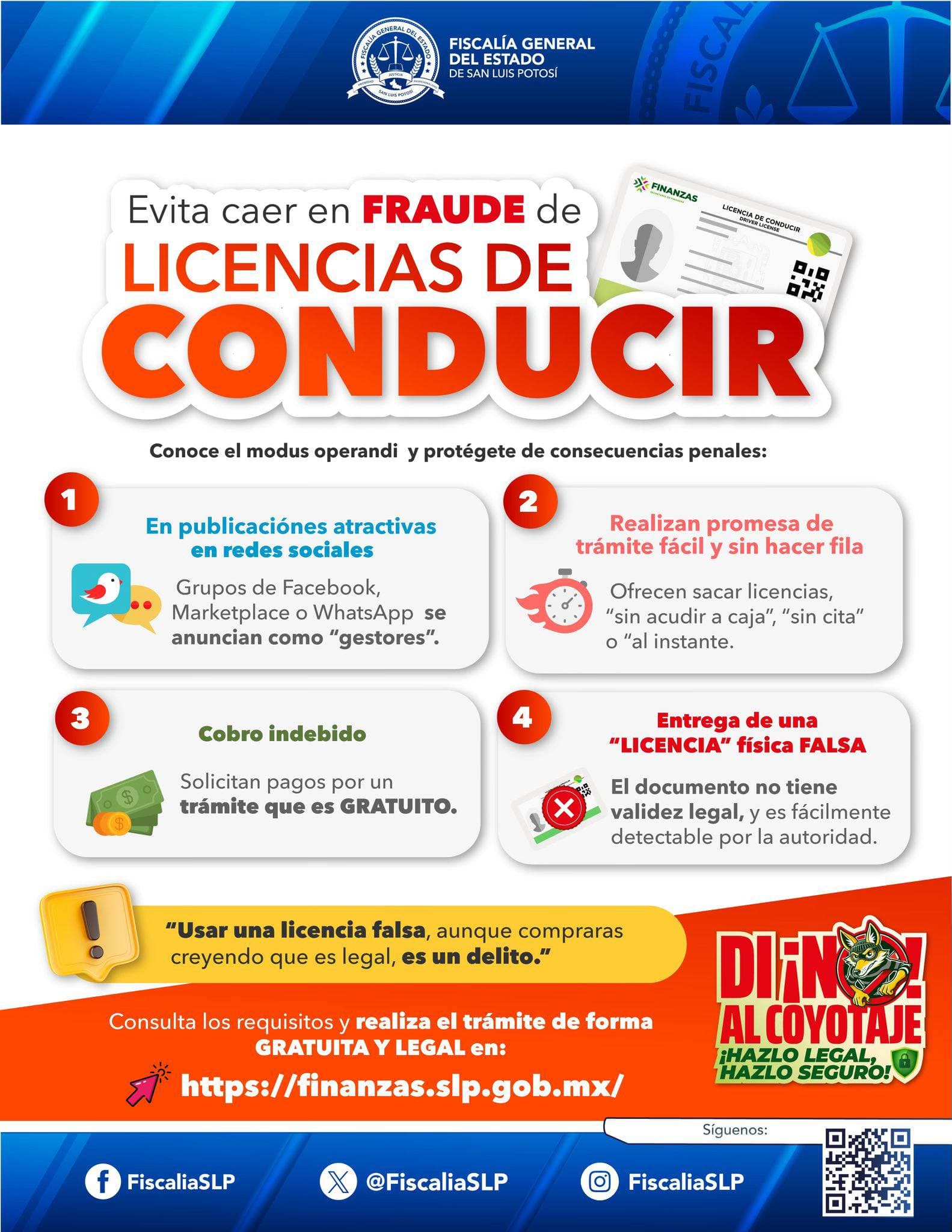 Alertan sobre fraudes en la venta de licencias de conducir