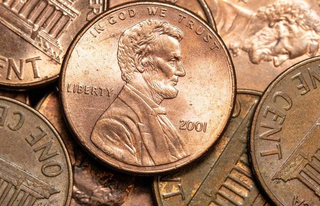 Se acuña la última moneda de un centavo en EUA