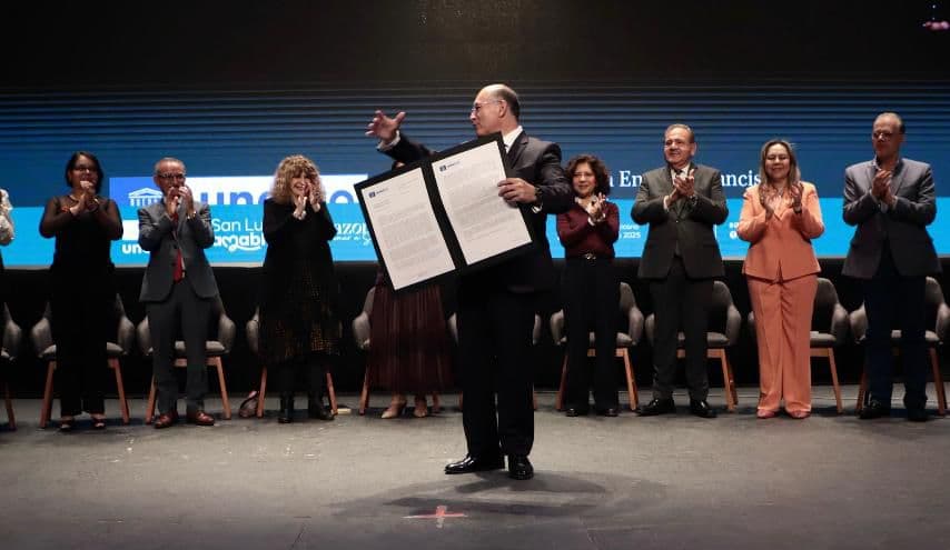 UNESCO reconoce a San Luis Capital como Ciudad Creativa en Literatura