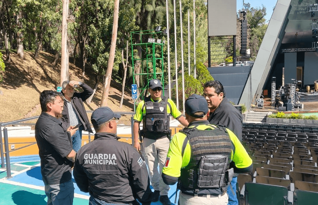 Coordina SSPC y Parque Tangamanga acciones de seguridad para magno concierto