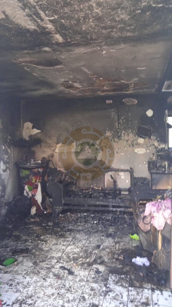 Atiende PC Municipal incendio en la Nueva Progreso