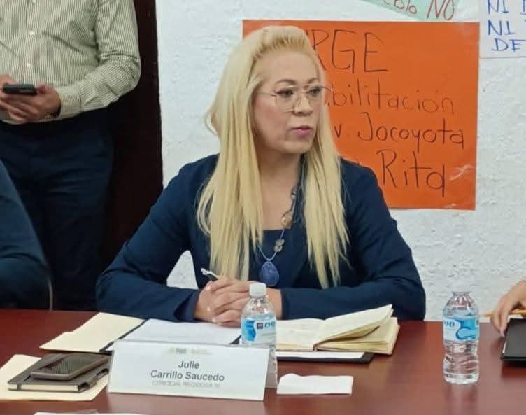 Deja su cargo Julie Carillo del Concejo Municipal de Villa de Pozos