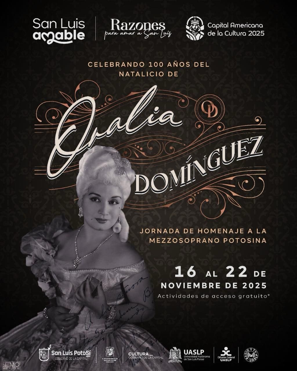 Rendirá Cultura Municipal homenaje a Oralia Domínguez