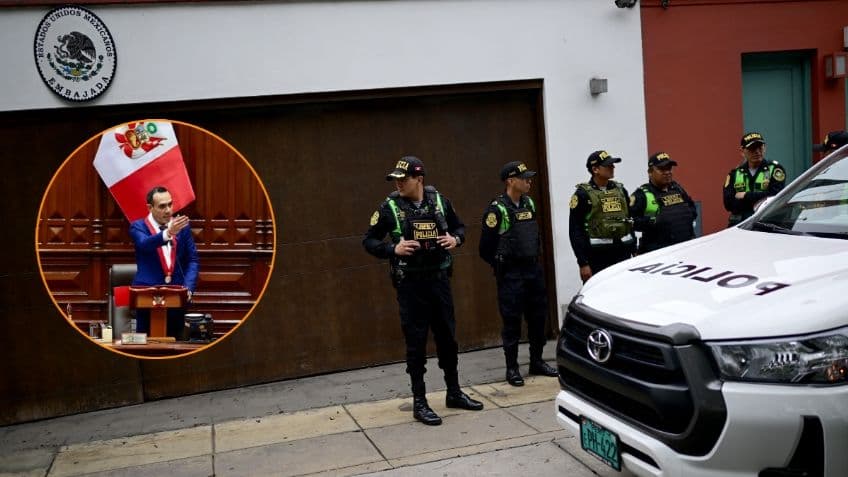 Plantean ingreso a la embajada de México en Perú para detener a Betssy Chávez