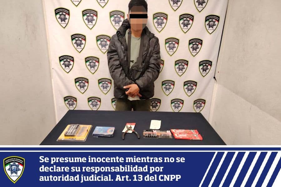 Por fardero en el Aurrerá del Centro detienen a joven