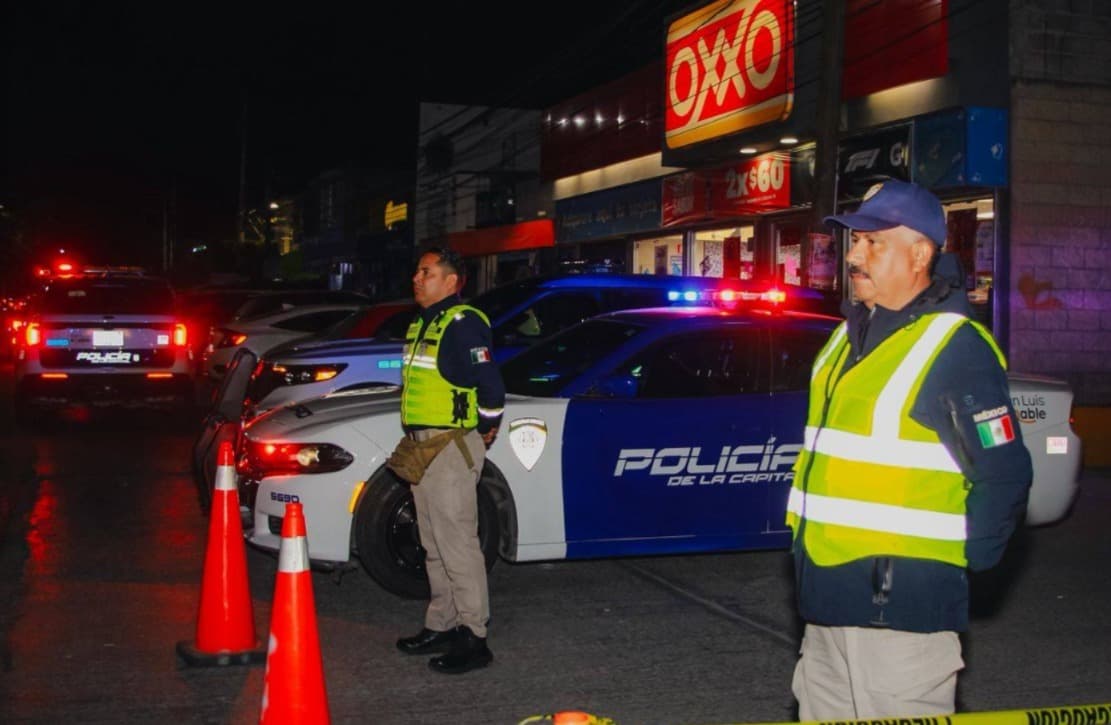 Redoblan operativos de seguridad vial en la capital potosina