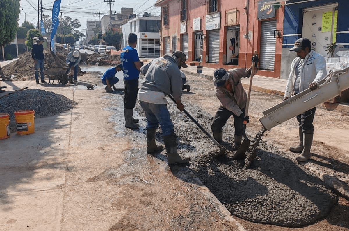 Concluyen trabajos de reposición de red sanitaria en Av. Mariano Ávila