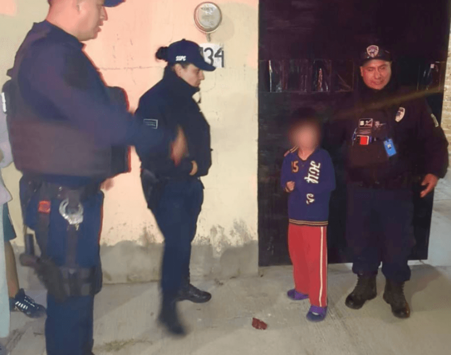 Localiza SSPC a menor que deambulaba sobre Av. Ricardo B. Anaya