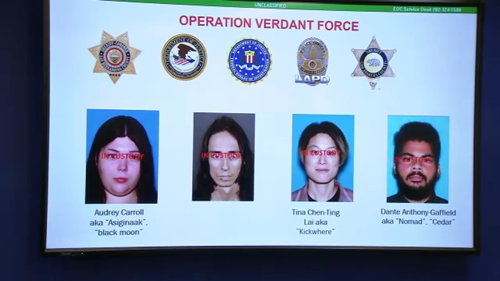 Frustran autoridades de Los Ángeles ataque terrorista en vísperas de Año Nuevo