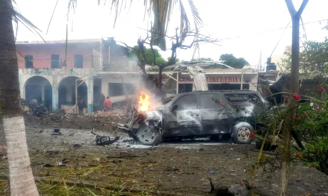 Sheinbaum pide esperar informe oficial sobre explosión de coche bomba en Michoacán