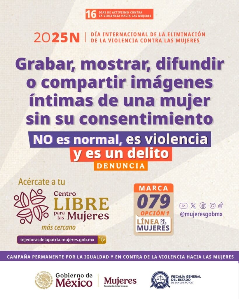 Llaman a denunciar la difusión de imágenes íntimas sin consentimiento