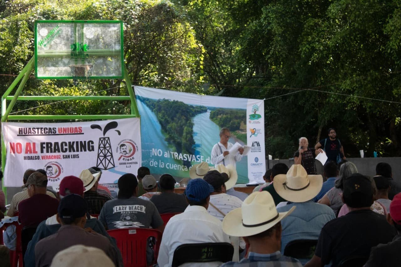 Crece rechazo al fracking en Comunidades Indígenas de la Huasteca