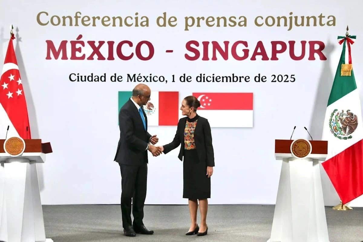 Fortalecerá Gobierno de México y Singapur alianzas comerciales