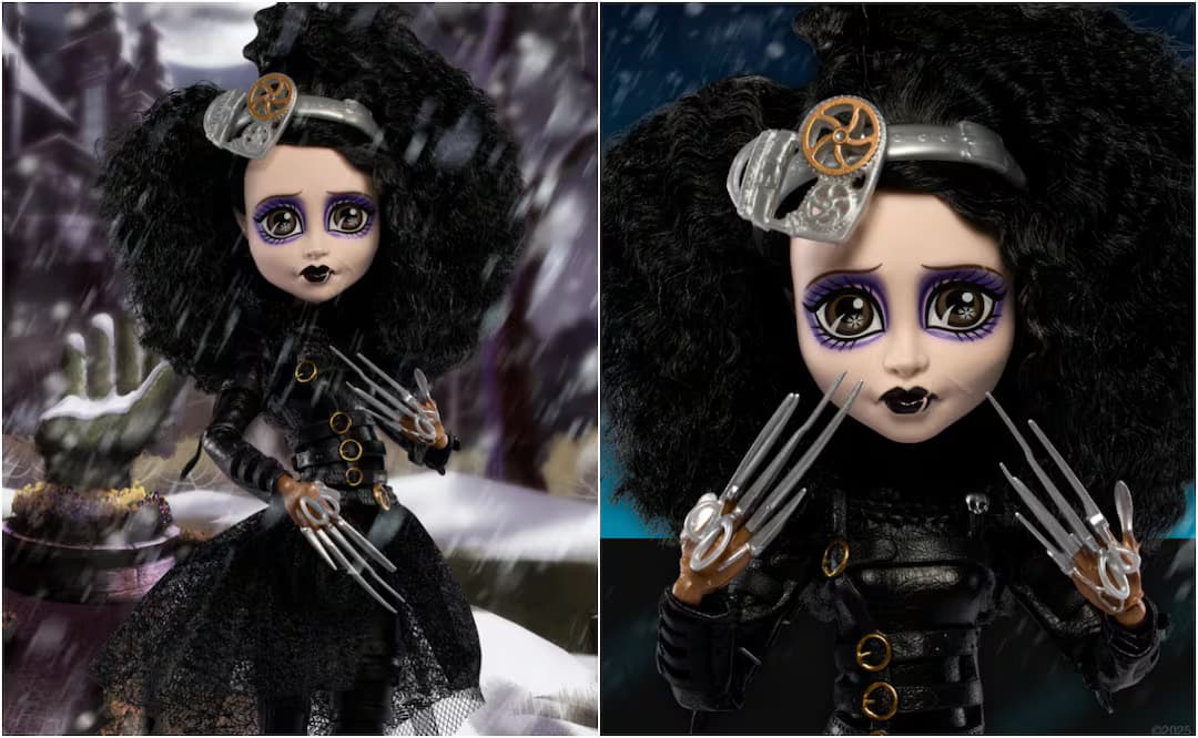 Lanzan muñeca Monster High inspirada en “El joven manos de tijera”