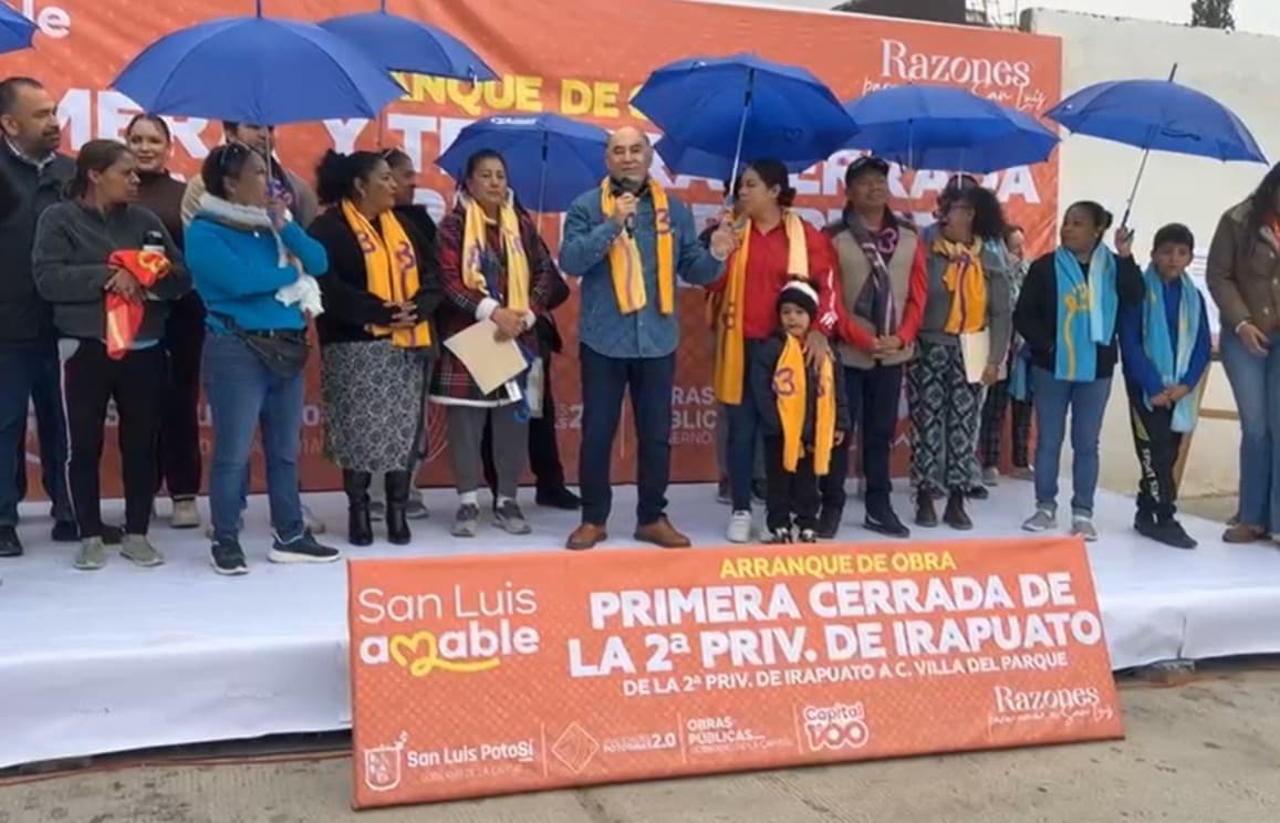 Arrancan primera obra del 2026