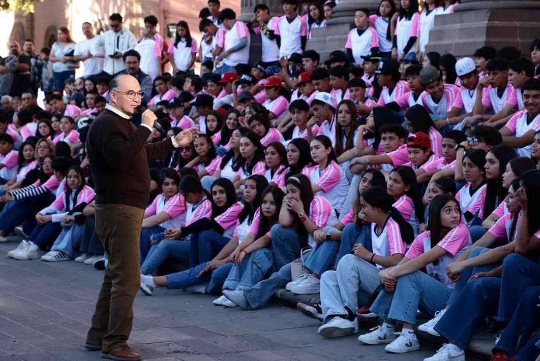 Abandera Galindo Delegación Municipal a la Olimpiada Nacional 2026
