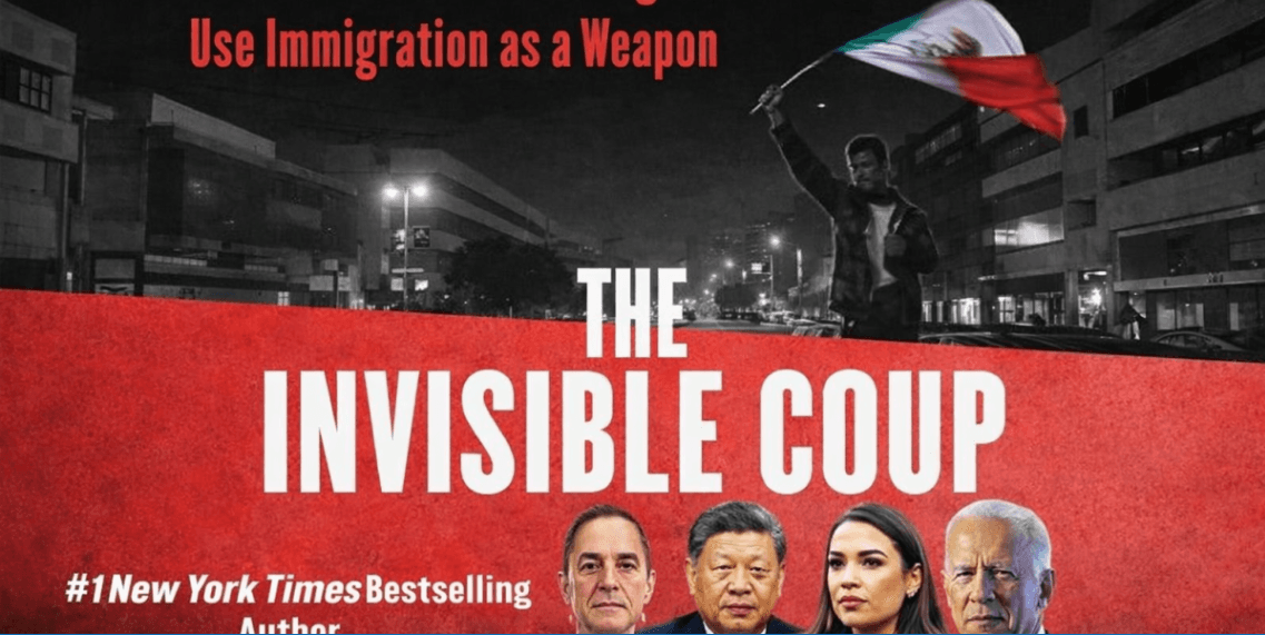 Trump promueve libro que acusa a México de “invadir” EUA