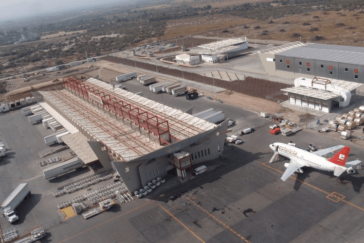 Disminuye un 2% transporte de carga aérea en San Luis Potosí