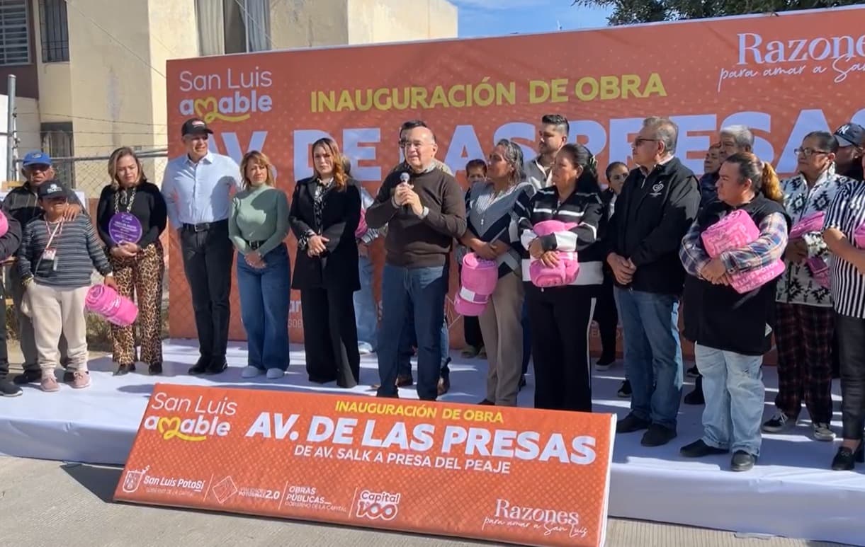 Modernizan Av. de las Presas en el Aguaje