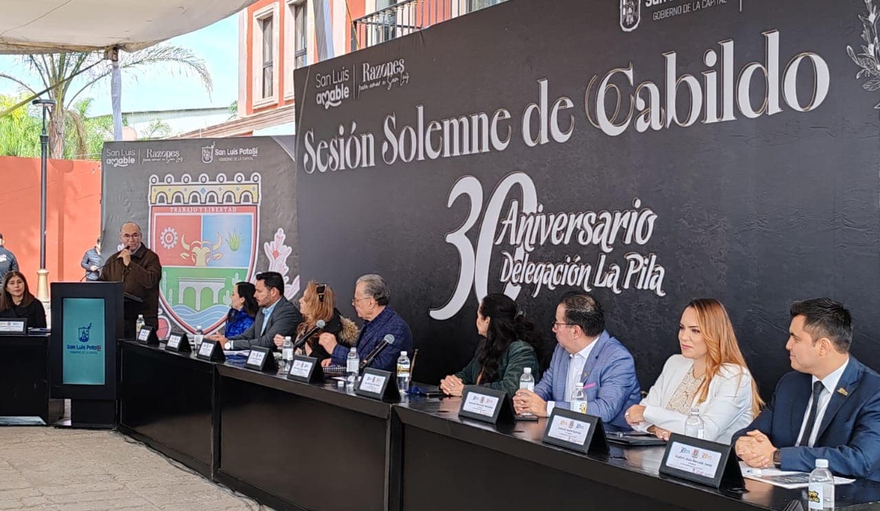 Celebra Cabildo el 30° Aniversario de la Delegación de La Pila